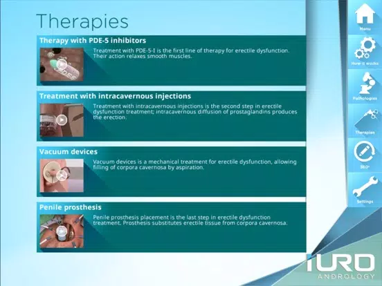 iURO Andrology PRO iPad  Ekran Görüntüleri
