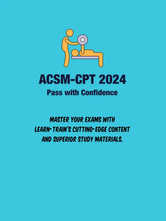 Zrzuty ekranu ACSM-CPT Prep 2024 iPad 