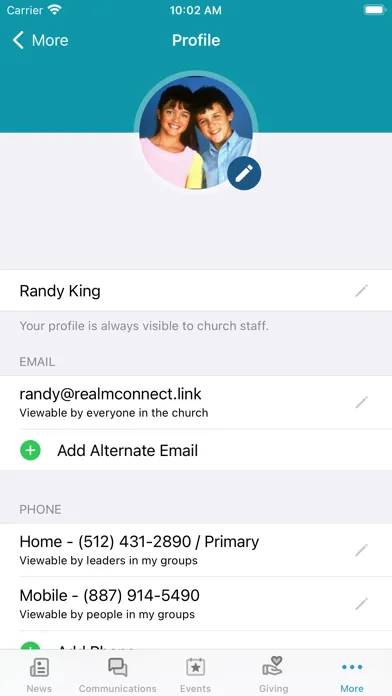 Скриншоты Realm Connect - For Our Church
