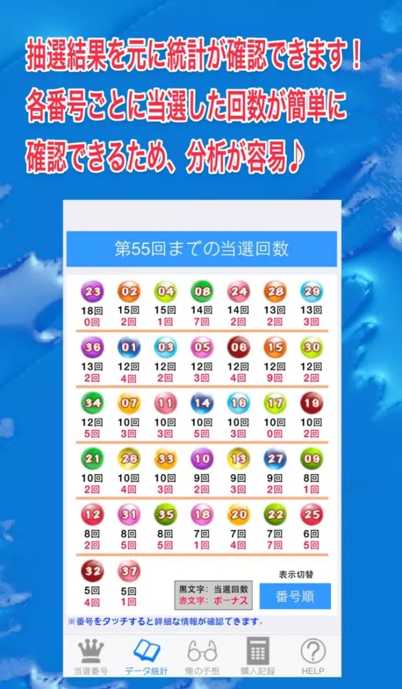 Capturas de pantalla de 俺のロト7便利ツールーこれだけあれば他に何もいらないー