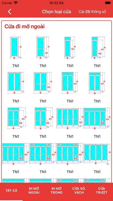 Capturas de pantalla de ACT Phần Mềm Cửa Nhôm Nhựa
