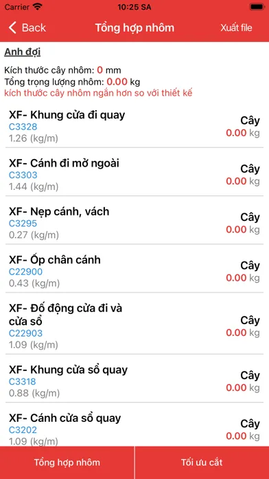 Capturas de pantalla de ACT Phần Mềm Cửa Nhôm Nhựa