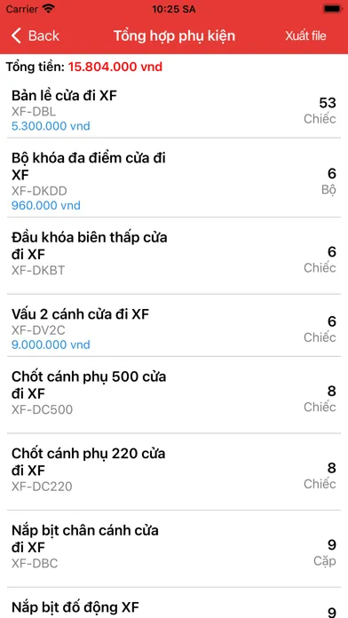 Capturas de pantalla de ACT Phần Mềm Cửa Nhôm Nhựa