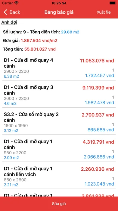 Capturas de pantalla de ACT Phần Mềm Cửa Nhôm Nhựa