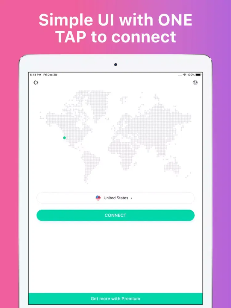 VPN Hotspot Wifi Master iPad 應用截圖