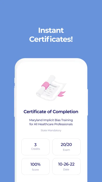 Capturas de pantalla de Maryland Implicit Bias