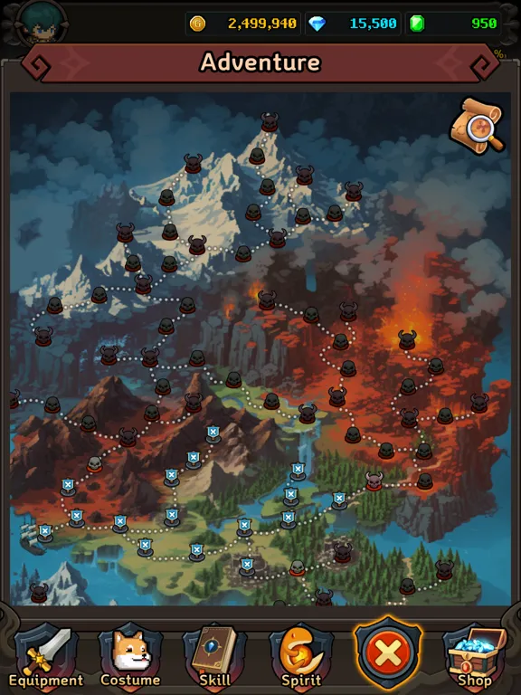 Ảnh chụp màn hình của Dragon Slayer IDLE RPG iPad 