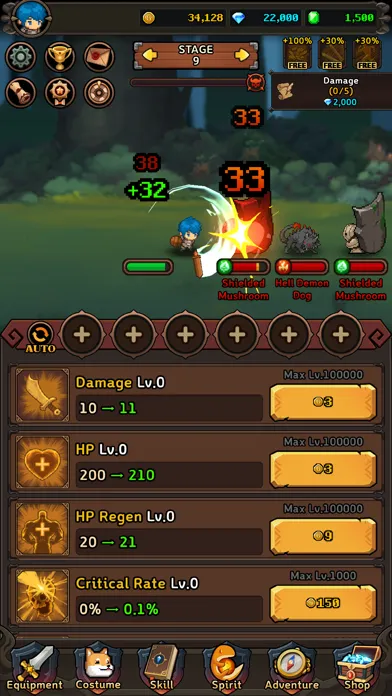 Ảnh chụp màn hình của Dragon Slayer IDLE RPG