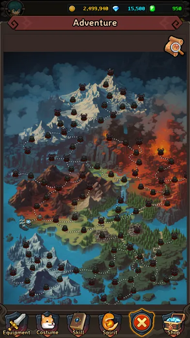 Ảnh chụp màn hình của Dragon Slayer IDLE RPG
