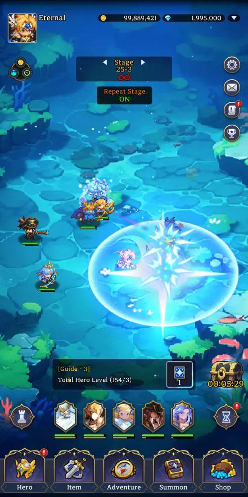 Eternal Heroes スクリーンショット