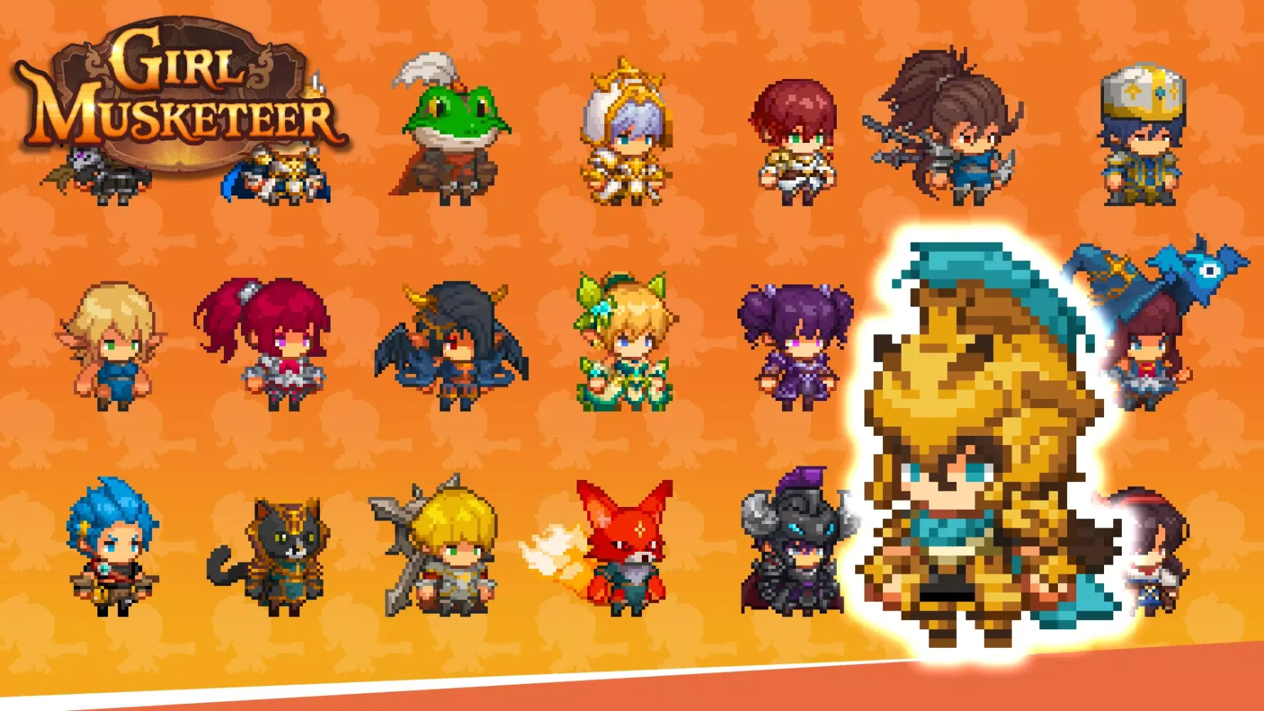 Girl Musketeer : IDLE RPG Screenshots