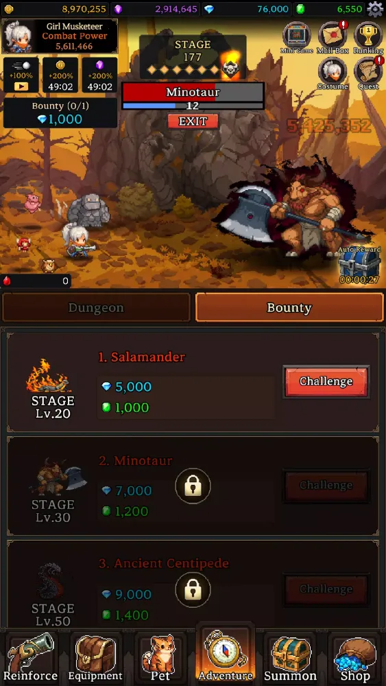 Girl Musketeer : IDLE RPG Screenshots