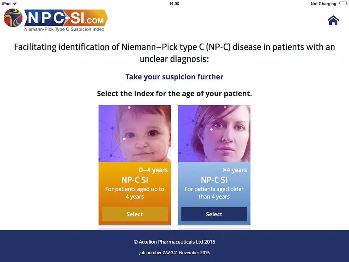 NPC Suspicion Index (NPC-SI) iPad 应用截图