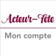 Mon Compte - Acteur Fête
