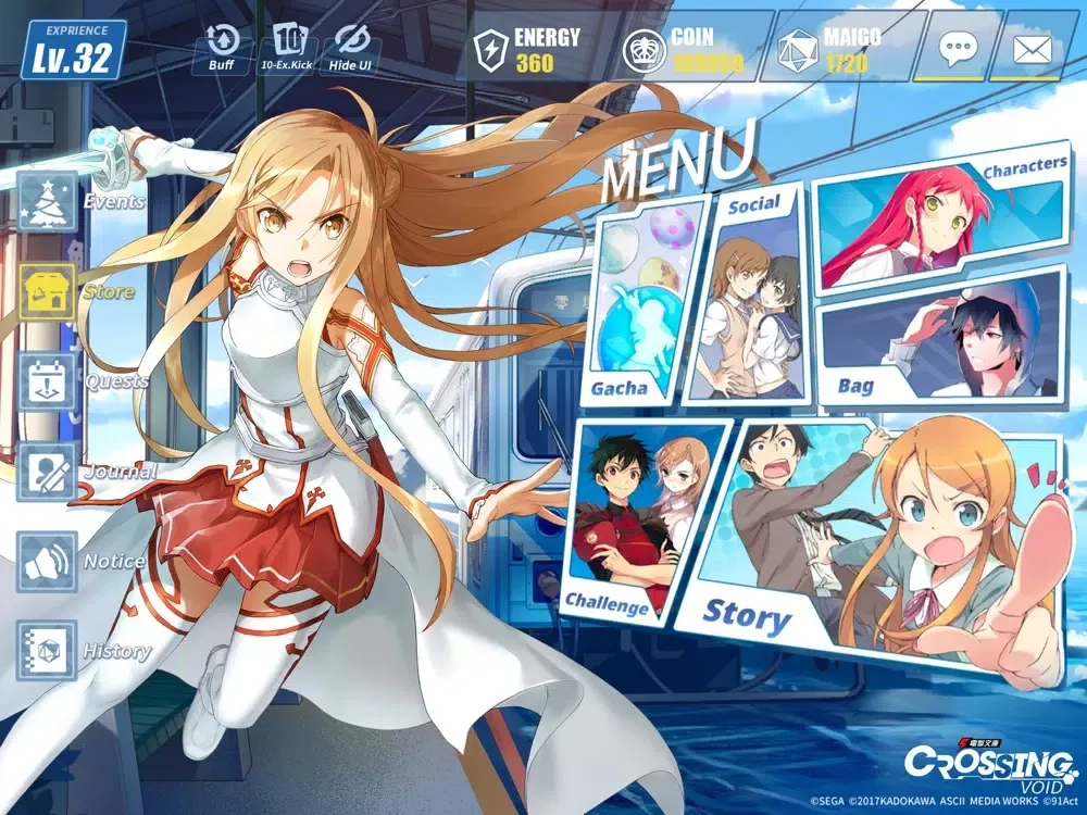 Tangkapan layar Crossing Void - Global iPad 