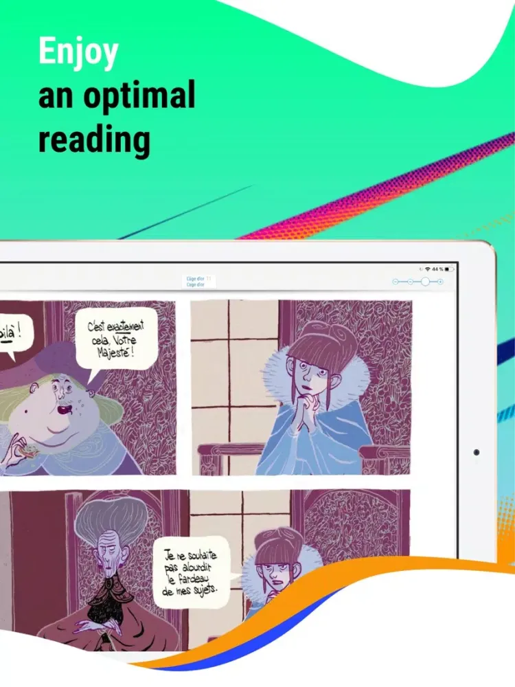 BD Comics Sequencity × Leclerc iPad  스크린샷