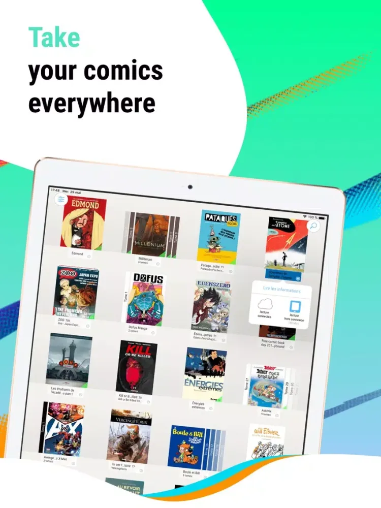 BD Comics Sequencity × Leclerc iPad  스크린샷