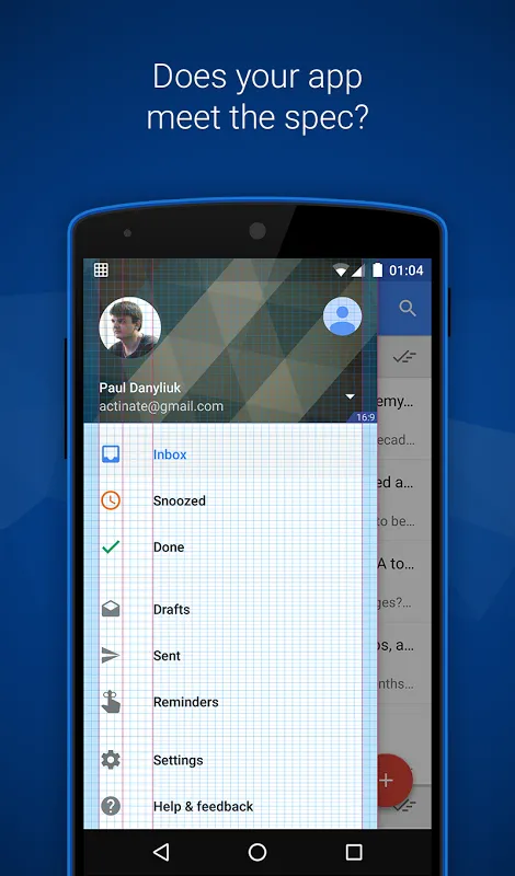 Material Cue Screenshots