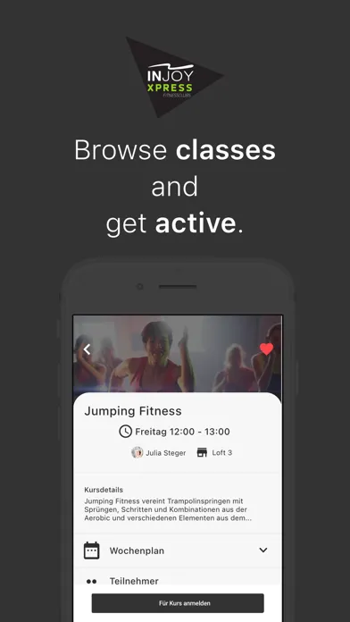 INJOY XPRESS Training Screenshots