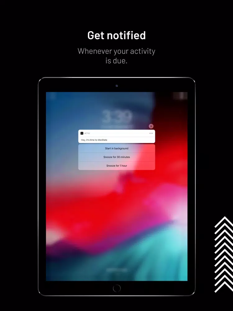 Actio - Activities Tracker iPad 应用截图