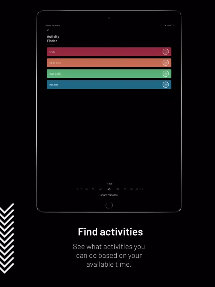 Actio - Activities Tracker iPad 应用截图