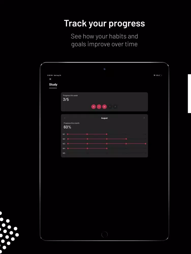 Actio - Activities Tracker iPad 应用截图
