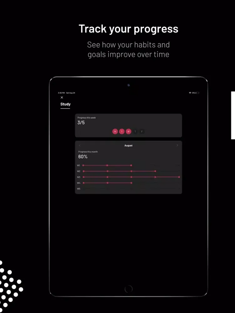 Actio - Activities Tracker iPad 应用截图