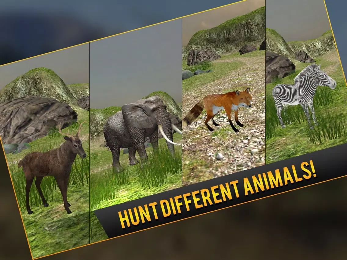 Capturas de tela do Safari Adventure Hunting : Season Africa 3D 2016 iPad 