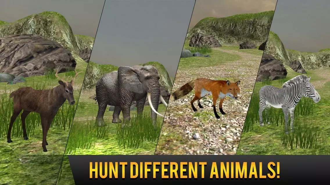 Capturas de tela do Safari Adventure Hunting : Season Africa 3D 2016