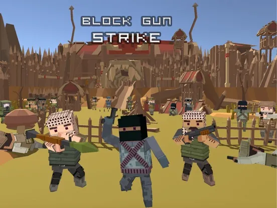 Captures d'écran de Block gun strike iPad 