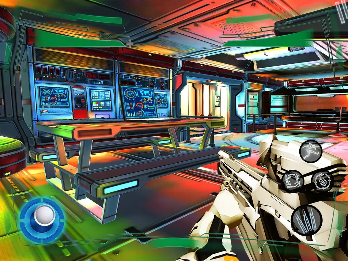 Capturas de pantalla de Call of ScFi Alien Shooter Pro iPad 