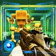 Futuristic Robot War Battle Futuristic Robot War Battle