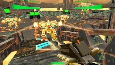 Capturas de tela do Futuristic Mech Robots Battle