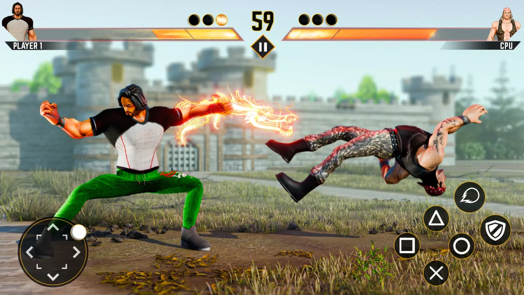 Captures d'écran de Kung Fu Karate Master Fighting