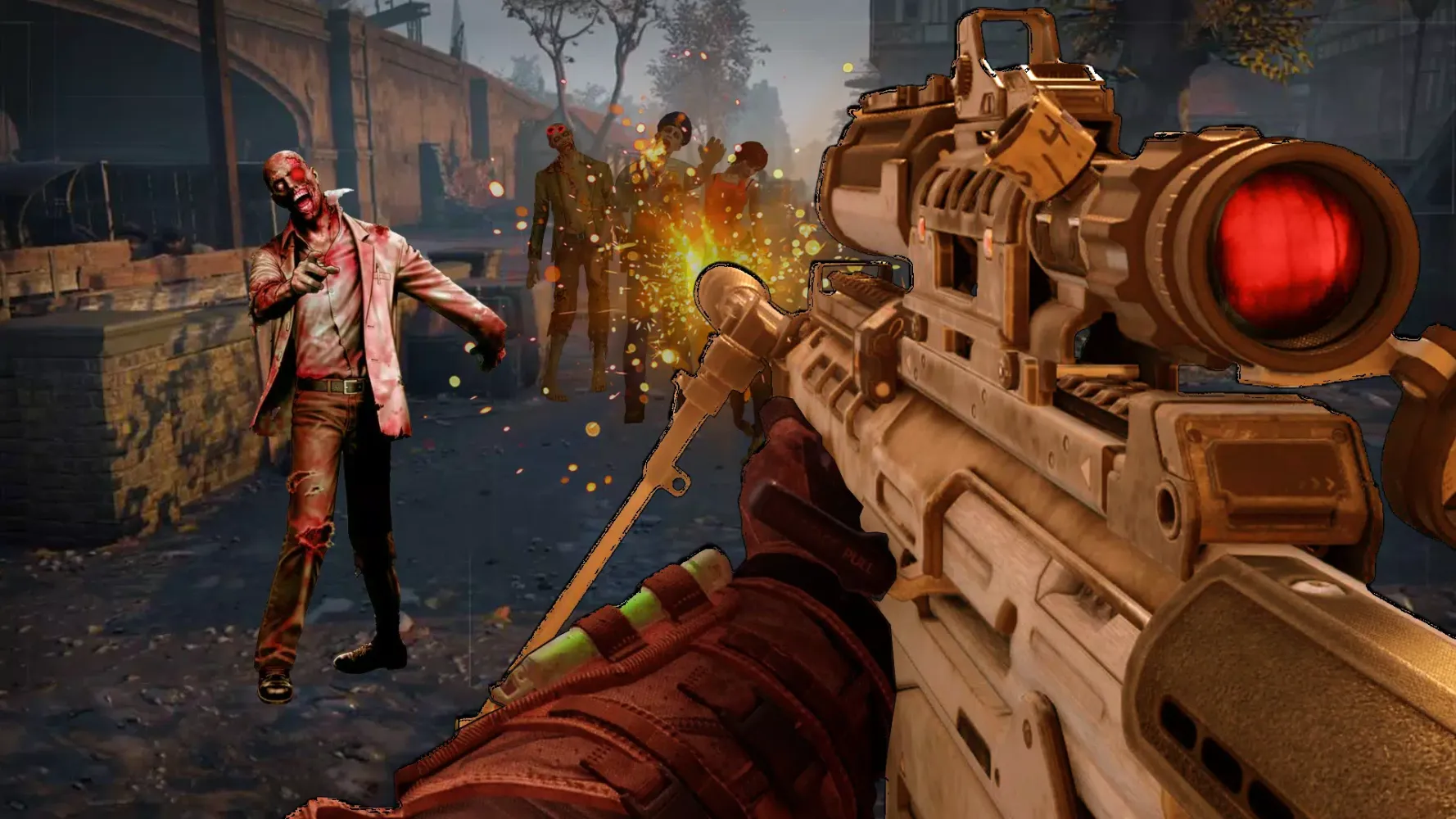 Capturas de tela do Zombie Hunt: Dead zone