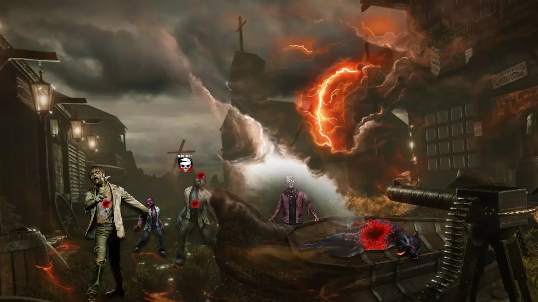 Capturas de tela do Zombie Hunt: Dead zone