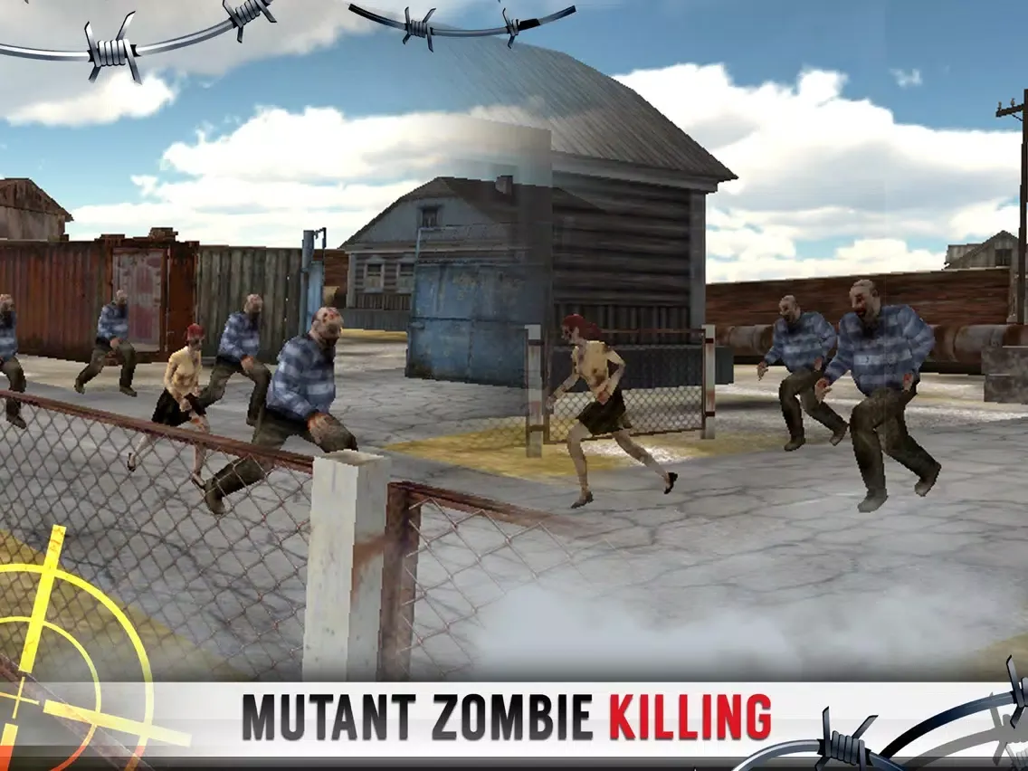 Lone Sniper mutant zombie killing overload shooter iPad  Ekran Görüntüleri