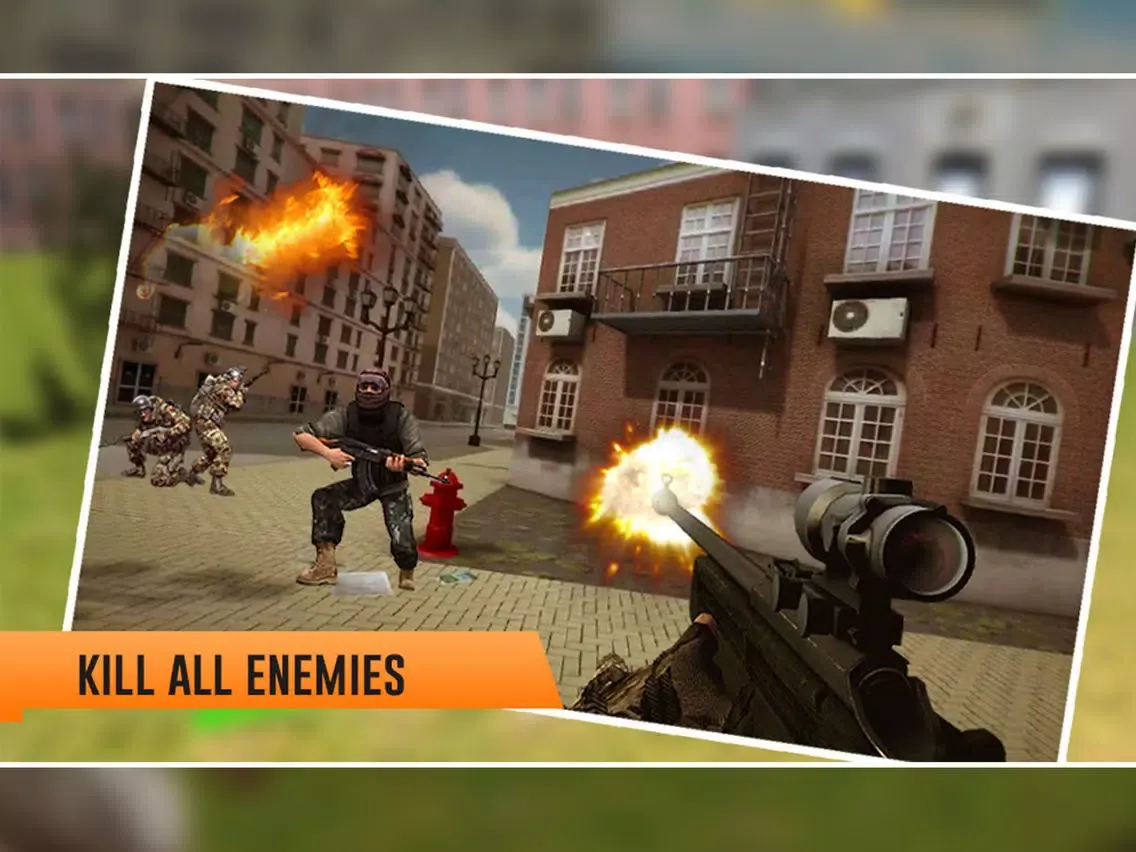 تصاویر Stop City Crime - Sniper Shooting iPad 