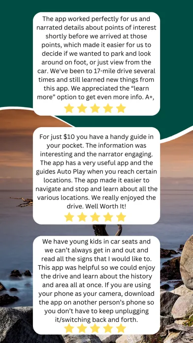 17 Mile Drive Audio Tour Guide سکرین شاٹس