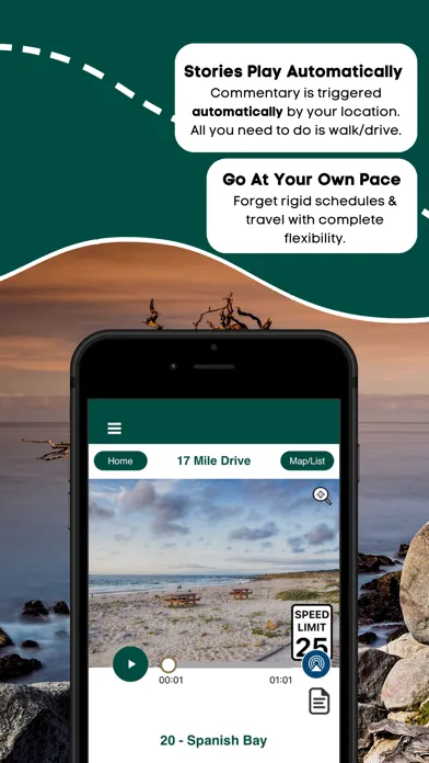 17 Mile Drive Audio Tour Guide سکرین شاٹس