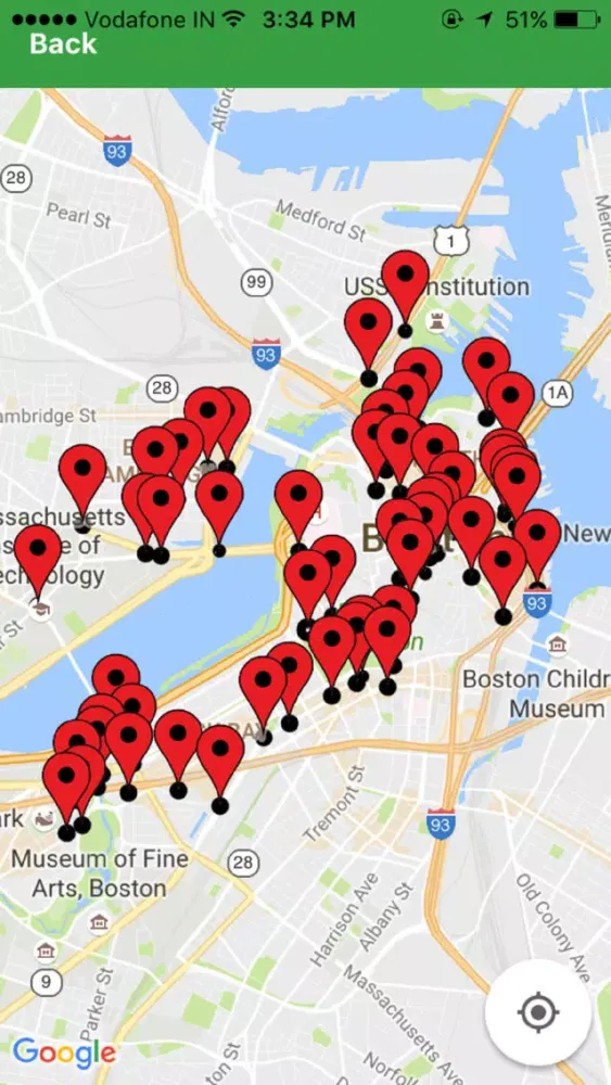 Capturas de pantalla de Boston, Cambridge and Seaport Tours in Chinese