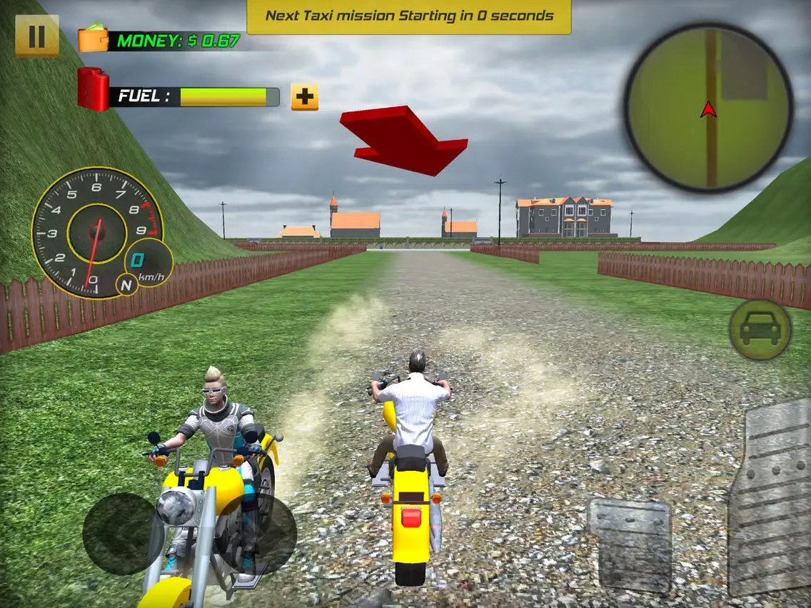 تصاویر Motorbike Taxi Driver iPad 