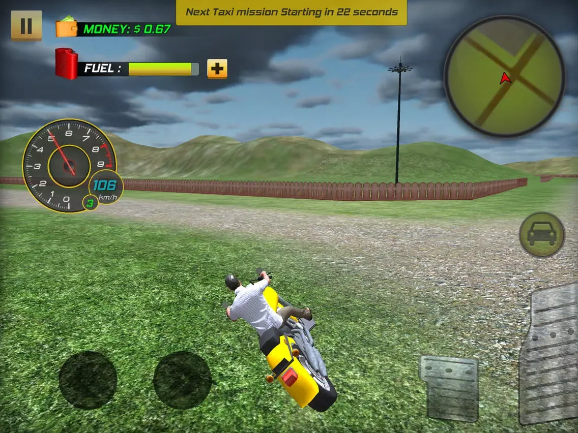 تصاویر Motorbike Taxi Driver iPad 
