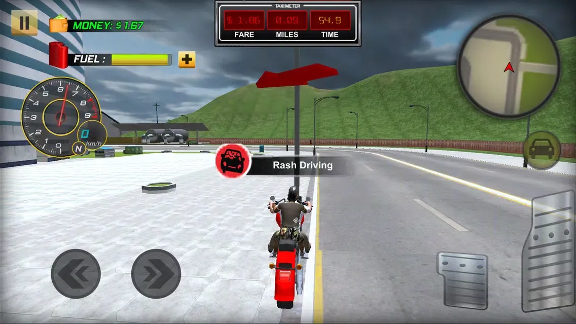 تصاویر Motorbike Taxi Driver