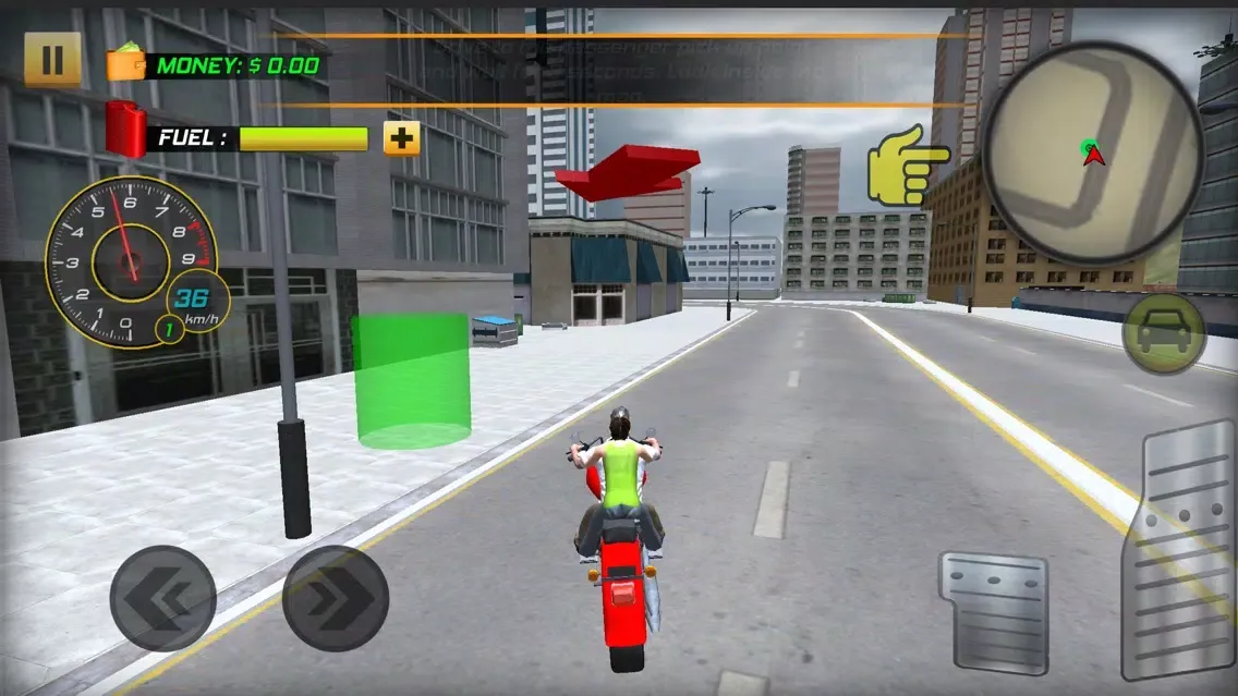 تصاویر Motorbike Taxi Driver