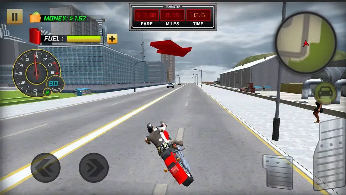 تصاویر Motorbike Taxi Driver