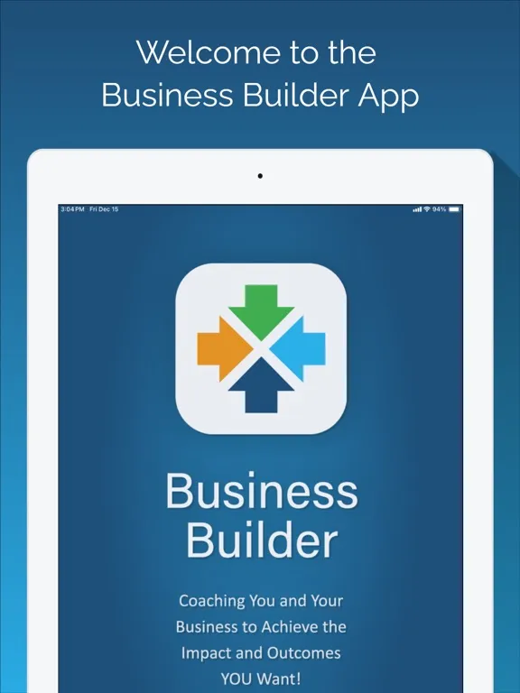 The Business Builder App iPad  سکرین شاٹس