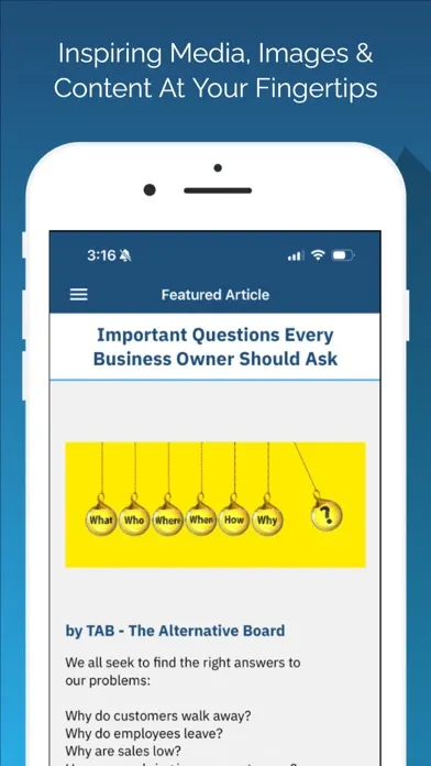 The Business Builder App سکرین شاٹس