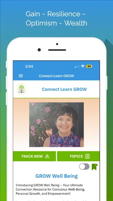 Connect Learn GROW Well Being スクリーンショット