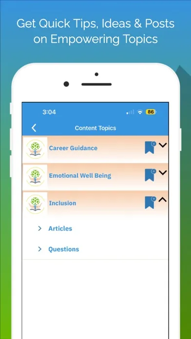 Connect Learn GROW Well Being スクリーンショット